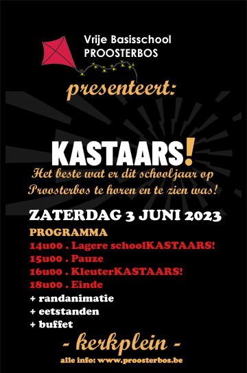 2023 schoolfeest affiche